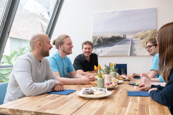 Karriereseite gemeinsames Essen